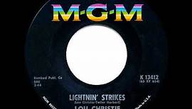 1966 HITS ARCHIVE: Lightnin’ Strikes - Lou Christie (a #1 record--mono 45)