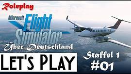 Erstflug Egelsbach - Frankfurt / Let's Play Microsoft Flightsimulator 2020 [deutsch] Folge 1