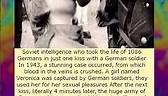 The Soviet spy who took the lives of 1,086 Germans in just one kiss