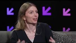 Chelsea Manning in the 2023 SXSW Studio