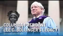 A Tribute to Columbia President Lee C. Bollinger