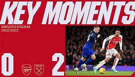 HIGHLIGHTS | Arsenal vs West Ham United (0-2) | Premier League