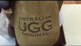 "AUSTRALIAN UGG ORIGINAL" Alpine Classic Short Chestnut ugg boots. Made in Australia.