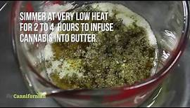 How to make cannabutter