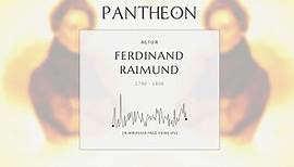 Ferdinand Raimund Biography - Austrian actor and dramatist (1790–1836)