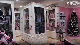 Barbie super collector has over 2,400 dolls!