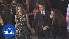 Dashing couple Hannah Bagshawe and Eddie Redmayne at pre-BAFTA - Daily Mail