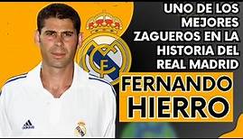 LA HISTORIA DE FERNANDO "HIERRO", uno de los mejores zagueros en la historia del Real Madrid