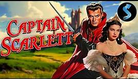 Captain Scarlett | Full Adventure Movie | Richard Greene | Leonora Amar