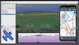 Flugaufzeichnung in Google Earth anzeigen lassen | VFRnav v3 | Flugbuch | KML/GPX Export