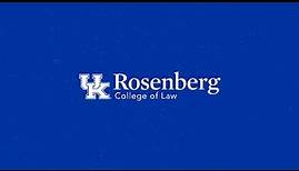 University of Kentucky Rosenberg College of Law 2024 Graduation