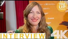 Kelly Macdonald interview on Typist Artist Pirate King at Raindance Film Festival premiere 2023