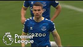 Seamus Coleman heads Everton in front of Leeds United | Premier League | NBC Sports