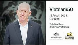 Sir Peter Cosgrove - An invitation to remember the Vietnam War