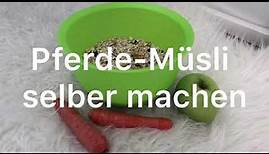 Pferde-Müsli selber machen 🍎 | Mash DIY | lifeofbrowniie