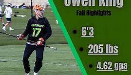 Owen King 2023 Fall Highlights