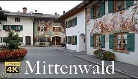 Mittenwald in Bayern ( 4K-UHD )