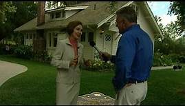 Julie Nixon Eisenhower's tour of the Nixon Birthplace