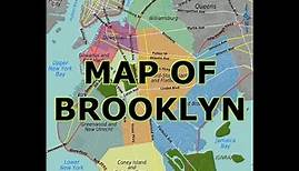 MAP OF BROOKLYN [ NEW YORK CITY ]