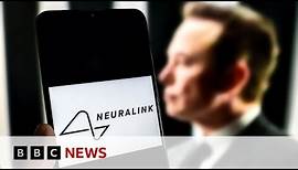 Elon Musk announces first Neuralink wireless brain chip implant in a human | BBC News