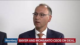 Bayer, Monsanto CEOs on $66 Billion Merger - 9/14/2016