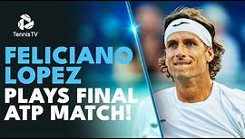 Feliciano Lopez Plays Final ATP Match In Mallorca! | Mallorca 2023 Highlights