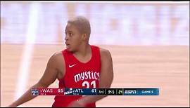 Tianna Hawkins Highlights vs Atlanta Dream WNBA Playoffs 2018 Semi-Finals Game 5 - 17 Pts
