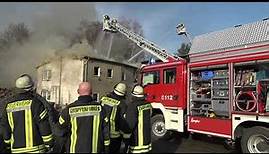 Drei Todesopfer bei Großbrand in Arnsberg