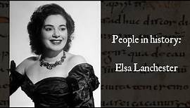 Person in History: Elsa Lanchester