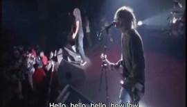 Nirvana - Smells Like Teen Spirit (Live at the Paramount) - With Lyrics/Subtitles