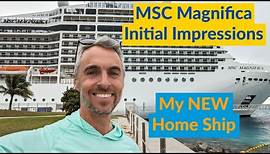 First Weekend on MSC Magnifica - The first of MANY Sailings! MSC Magnifica Review