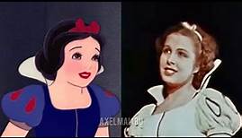 Marge Champion as Disney’s Snow White (1937) Live-Action References COMPARISON