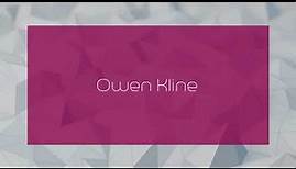 Owen Kline - appearance