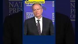 Bill Shorten addresses the National Press Club on securing the NDIS