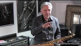 Jerry Bergonzi - Bebop Scale Lesson 1