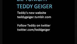 New Teddy Geiger song - Lie Tonight -
