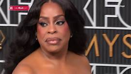 Niecy Nash and wife Jessica Betts at the Emmy Awards 2024