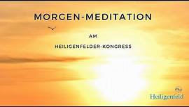 Geleitete Morgen-Meditation mit Erwin Schmitt