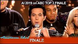 Laine Hardy Wins and sings “Flame” Winner Single | American Idol 2019 Finale