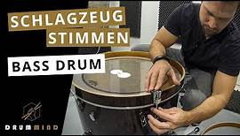Bass Drum stimmen - Tipps zu Fellen, Tuning, Dämpfung & Sound