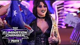 Rhea Ripley receives a hero’s welcome in Australia: WWE Elimination Chamber 2024 highlights