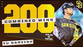 HISTORY! Yu Darvish joins ELITE company with his 200th career win -- MLB & NPB combined! | ダルビッシュ有