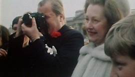 Archive: Raine and Earl Spencer outside Buckingham Palace