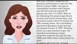 Liza Minnelli - Wiki Videos
