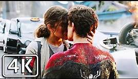 Spider-Man: Far From Home (2019) | MJ kissing Peter Parker | 4k Movie CLIP