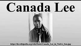 Canada Lee