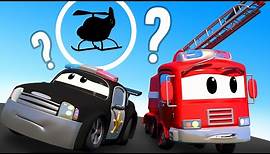 Der Streifenwagen in Autopolis - Wo ist Hector? - Lastwagen Zeichentrickfilme für Kinder 🚓 🚒
