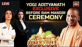 Yogi Adityanath LIVE: Yogi Adityanath Exclusive Interview With Anjana Om Kashyap & Shweta Singh LIVE