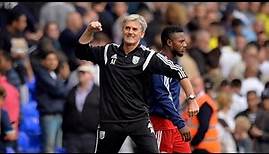 Alan Irvine reacts to 'fantastic' performance after Albion's 1-0 win at Tottenham Hotspur
