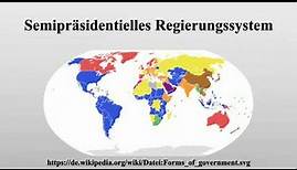 Semipräsidentielles Regierungssystem